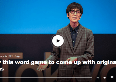 Shimpei Takahashi: Play this word game to come up with original ideas